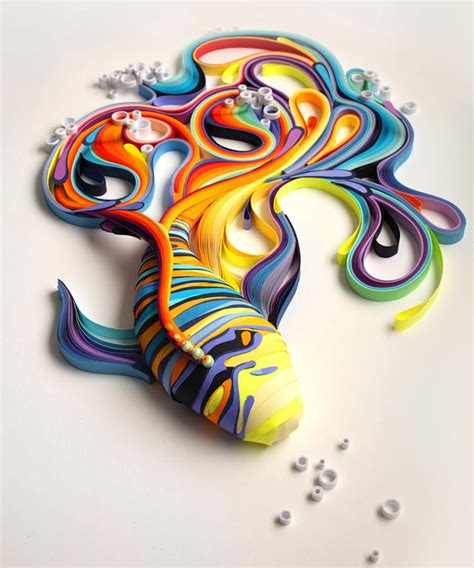 Gorgeous Quilled Paper Art By Yulia Brodskaya