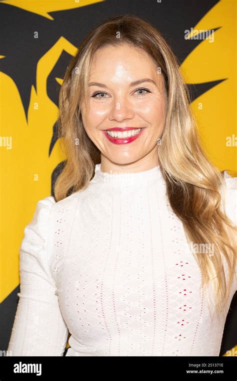 Actress Amy Johnston Attends The Iron Crew 2024 Worlds First Action