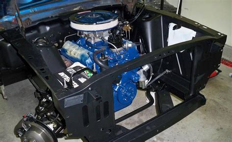 1967 Mustang Restoration Engine Compartment Assembly