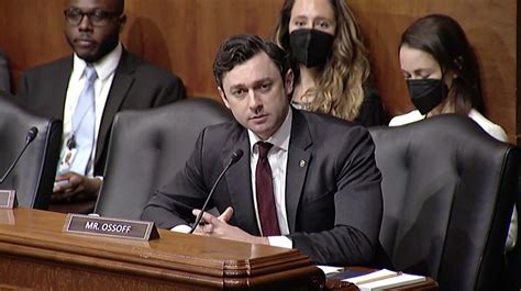 Watch Sen Ossoff Presses Doj For Updates On Implementation Of Laws To