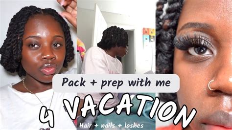 Pack Prep With Me For Atlanta Theycallme Deezy Vlog Hair