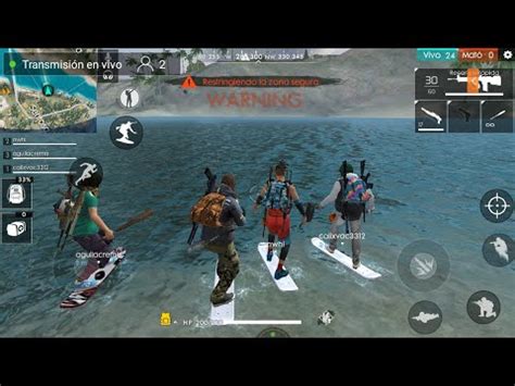 Playeando Free Fire Lograremos Booyahs La Ta Es La Vencida Xd