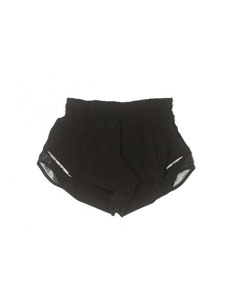 Lululemon Athletica Black Athletic Shorts Size 4 32 Off Thredup