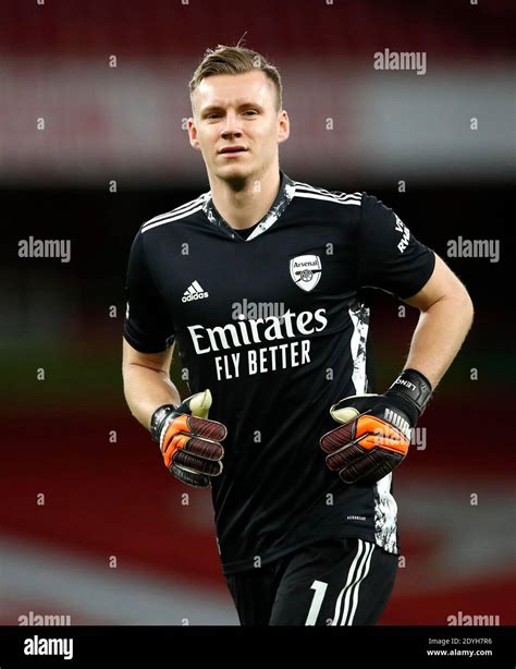 Arsenal Goalkeeper Bernd Leno During The Premier League Match At The