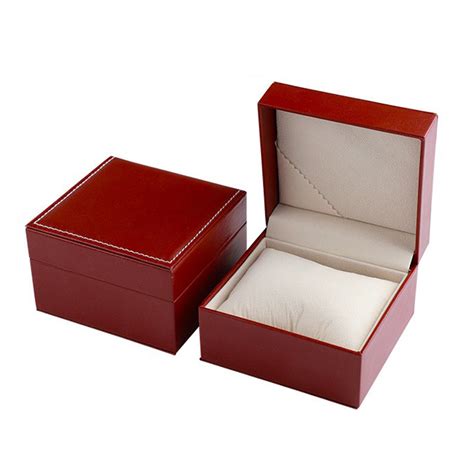 New Product Pu Leather Gift Wrap Box For Watch Luxury Custom Logo Watch