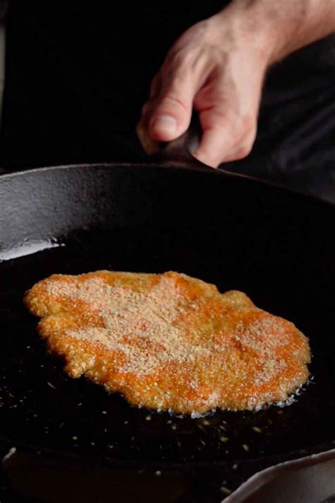 Vegan Wiener Schnitzel Recipe (with Lentil Flour) - Carlo Cao