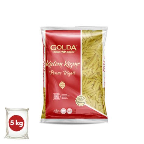 Golda Catering Kısa Kalem Makarna 5 kg Makarna Golda