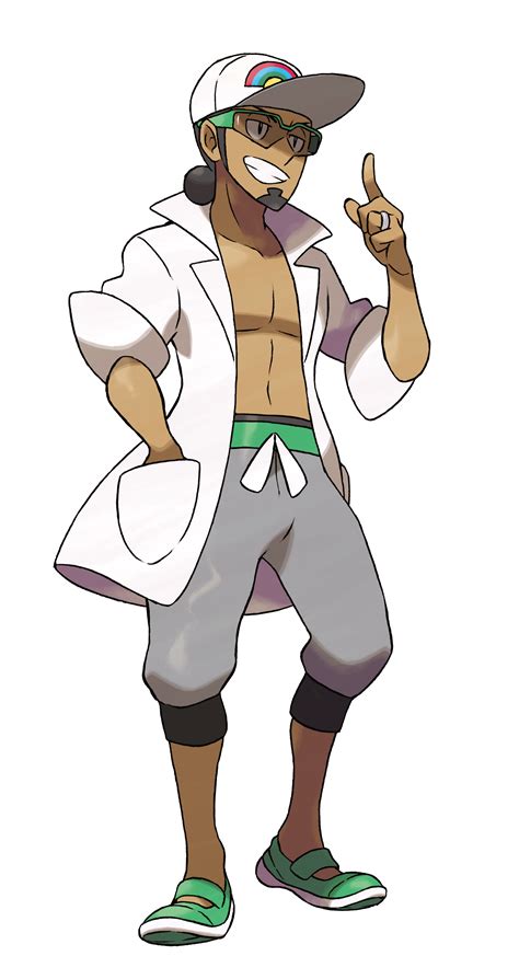 Professor Kukui Pokémon Wiki Fandom Powered By Wikia