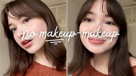 No Makeup Makeup ᠂⚘ ᠃ Maquillaje Natural Para La Escuela Youtube