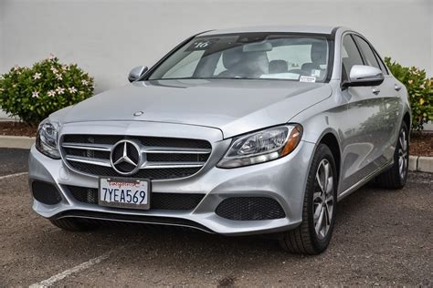 Certified Pre Owned 2016 Mercedes Benz C Class C 300 4d Sedan For Sale U7999 Santa Barbara