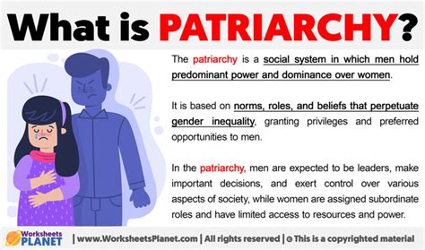 What Is Patriarchy Definition Of Patriarchy