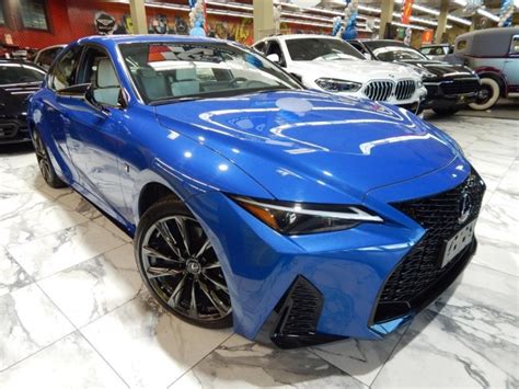 Used 2021 Lexus Is Is 350 F Sport Awd Blue Awd 4dr Sedan M5022402 21st Century Auto Group