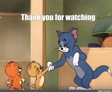 Сomics meme: "Thank you for watching" - Comics - Meme-arsenal.com