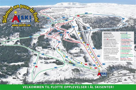 Ål Piste Map Plan Of Ski Slopes And Lifts Onthesnow