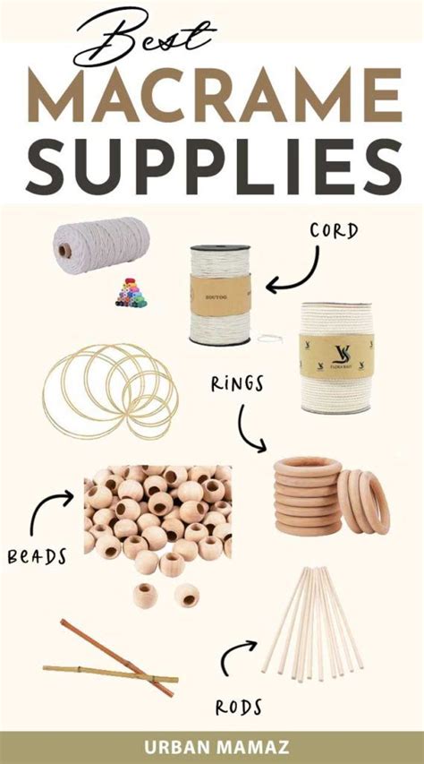 The Best Macrame Supplies For Making Macrame Bracelets And Necklaces