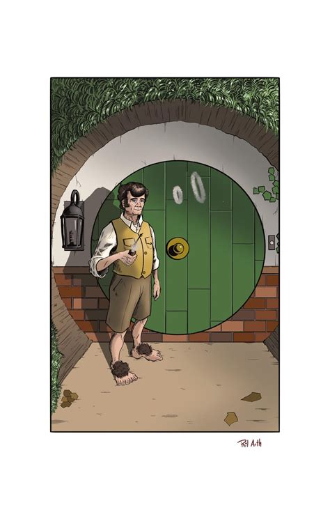 Happy Birthday Bilbo Baggins And Frodo Too Art By Me Rlordoftherings
