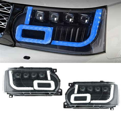 For Land Rover Range Rover L Drl Led Lens Headlamp