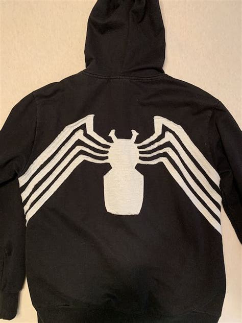 Vintage Vintage Spider Man Venom Full Zip Hoodie Mask Grailed
