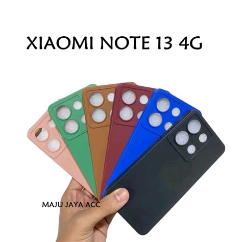 Casing Hp Xiaomi Redmi Note 13 4g Case Macaron Pro Camera Softcase Terbaru Lazada Indonesia