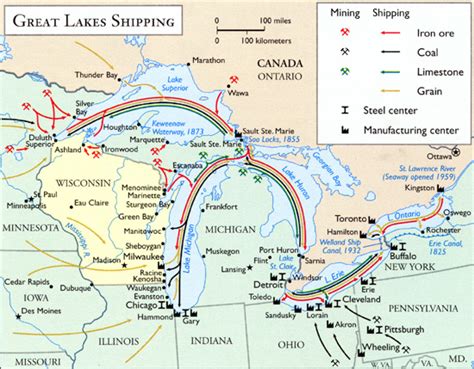 The Tumultuous History Of Great Lakes Shipping Wbez Chicago