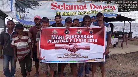 Deklarasi Pileg Dan Pilpres Aman Damai Dan Sejuk Oleh Masyarakat