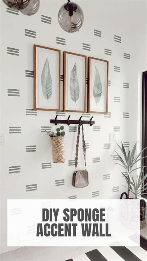 Diy Sponge Accent Wall Artofit