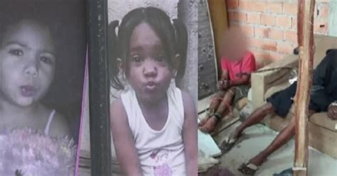 Meninas de 3 anos são achadas mortas e asfixiadas tráfico tortura