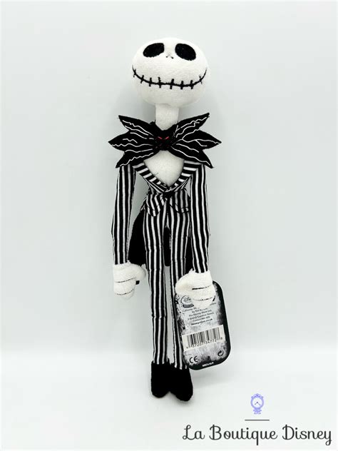 Poup E Chiffon Jack Skellington Disney Store Exclusive Peluche L