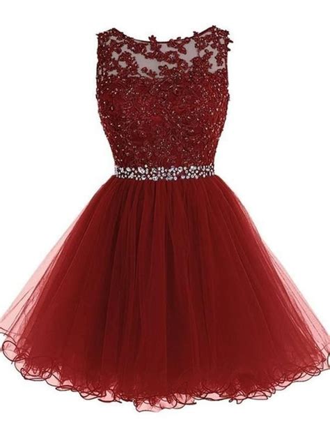 Short Maroon Prom Dresses Bridal Party Dress Strapless Dress Burgundy Prom Dresses A Line