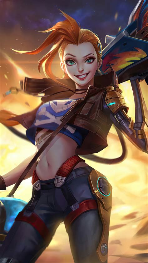 League Of Legends Jinx Splash Art