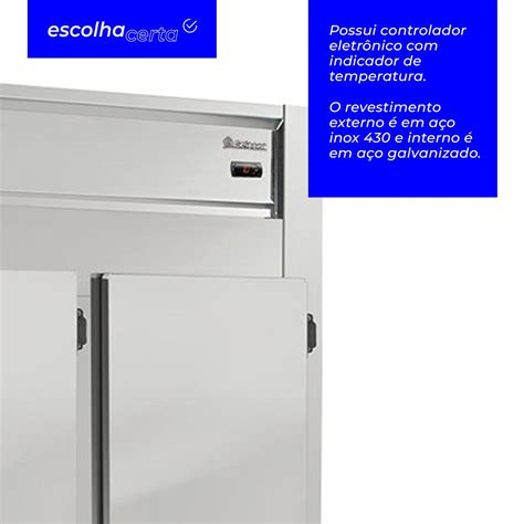 Refrigerador Geladeira Comercial Gelopar Grep P Inox Portas