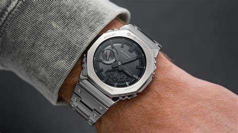 The Fan Favorite Casioak” Goes Completely Metal G Shock Gm B2100d 1a