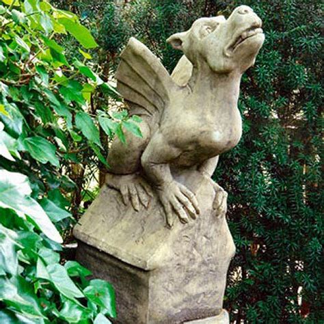 Stone Gothic Gargoyle Garden Statue Gargoyles Gothic Gargoyles