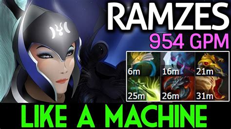 Ramzes Dota Luna Like A Machine Gpm In Min Youtube