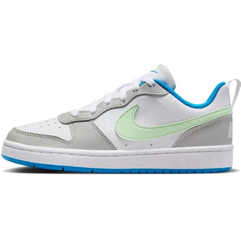 Nike Zapatillas Niños Court Borough Low Recraft lite iron ore white