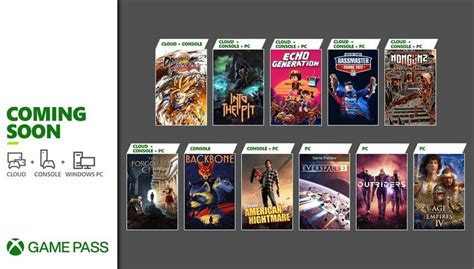 New Xbox Game Pass Titles Coming Age Of Empires Iv Everspace 2 And