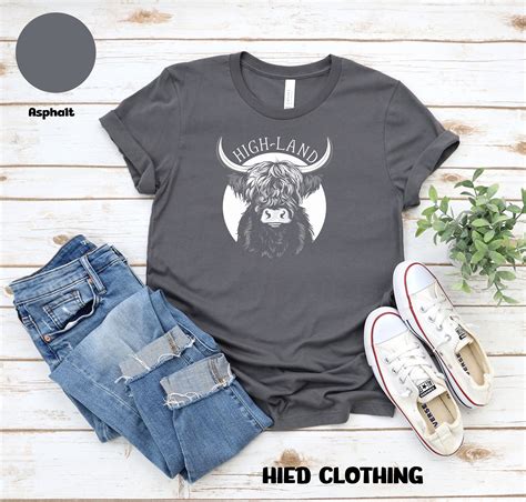 Highland Cow T Shirt Highland Cow Shirt Yee Haw Highland Cow Shirt