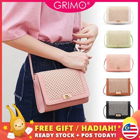 Ready Stock💖grimo Falace Sling Bag Handbag Womens Beg Tangan Bags