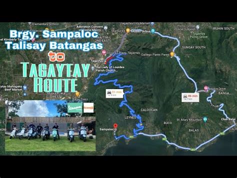 Chill On The Road First Ride At Brgy Sampaloc Talisay Batangas To