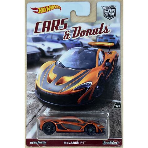 Hot Wheels Premium Mclaren P Hw Car Culture Cars Donuts Shopee Malaysia