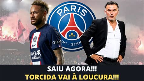 Bomba Olha SÓ O Que O TÉcnico Falou Do Neymar A Torcida Vai A Loucura NotÍcias Do Psg