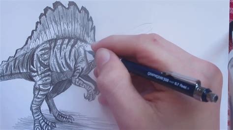 Jurassic Park 3 Spinosaurus Drawing