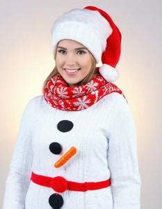 Snowman Outfit For Women Costume. Face Swap. Insert Your Face ID:1142490