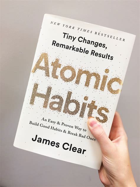 Atomic Habits Book Description Review