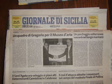 Alchimia Della Bellezza Un Articolo Di Giornale Di Sicilia Su Gianni