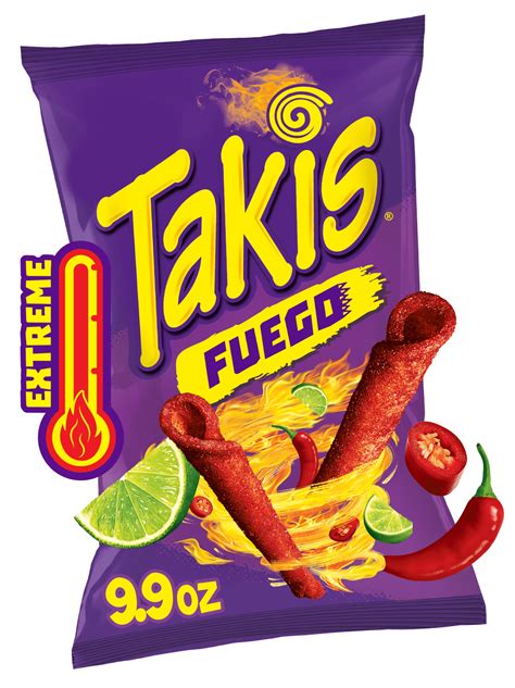 Takis Fuego 9 9 Oz Sharing Size Bag Hot Chili Pepper Lime Rolled