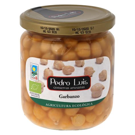 Garbanzo cocido ecológico Pedro Luis 345 g