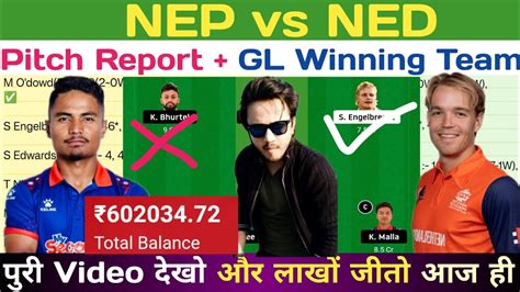 Nep Vs Ned Nep Vs Ned Dream Nep Ned Team Nep Vs Ned Prediction Nep