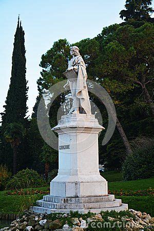 Giorgione Statue In Castelfranco Veneto Treviso Italy Stock Photo