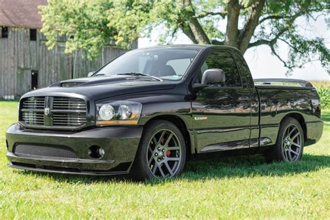 25k Mile 2006 Dodge Ram SRT 10 Night Runner 6 Speed For Sale On BaT